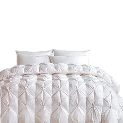 Luxury White Goose Down Cotton Winter Quilt