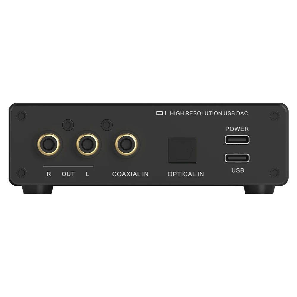 High-Resolution USB Audio DAC 768kHz 32-Bit