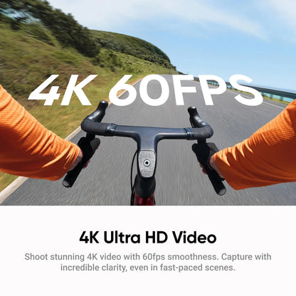 4K Pocket Action Camera for Vlogging and Streaming
