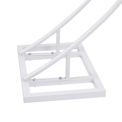 2.4M Double Rail Wedding Arch Backdrop Frame