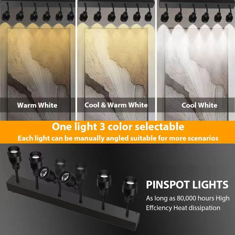 6X20W LED Stage Spot Light with Manual Zoom