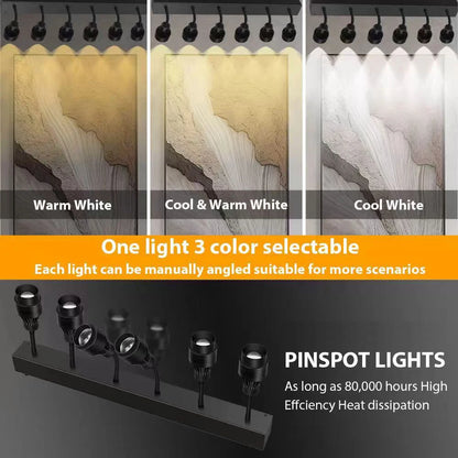 6X20W LED Stage Spot Light with Manual Zoom