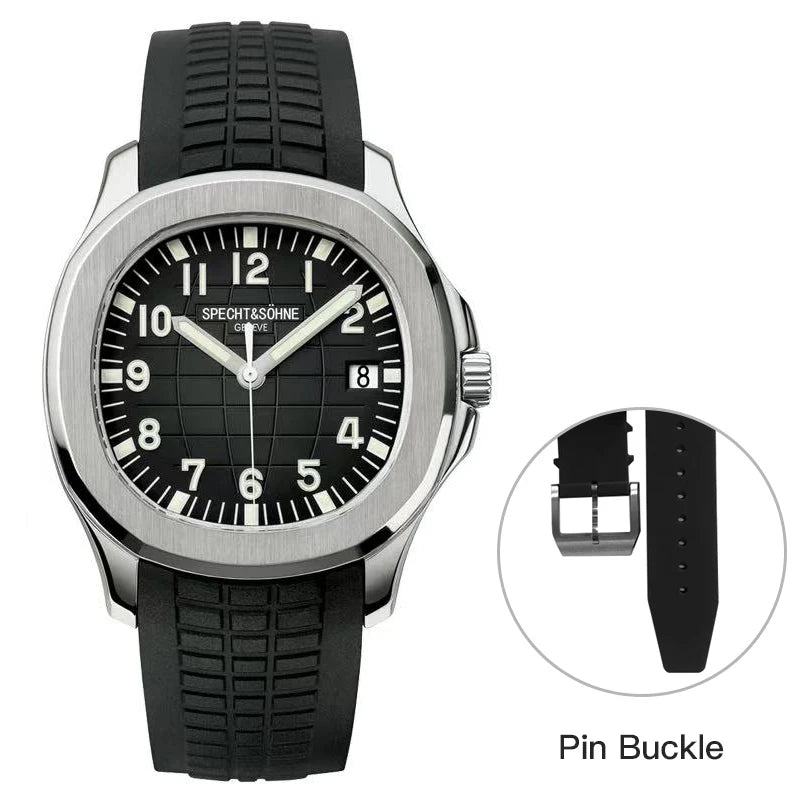 Men’s Automatic Watch 50M Waterproof Sports Classic Black