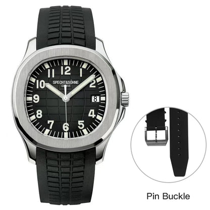 Men’s Automatic Watch 50M Waterproof Sports Classic Black