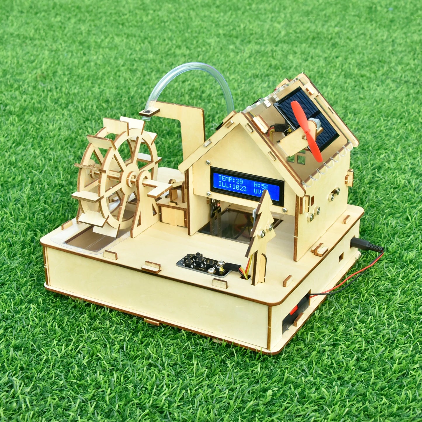Eco-Friendly Smart House Electronics Kit for Arduino Programming