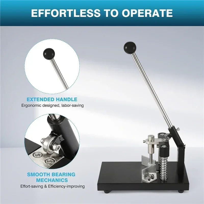 Heavy Duty Metal Corner Rounder Cutter R6 R10 Manual Machine