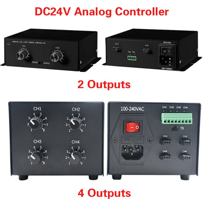Industrial 200W Digital Light Controller 4-Channel