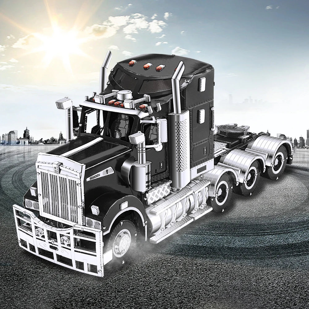 3D Metal Puzzle Truck Model DIY Assembly Kit