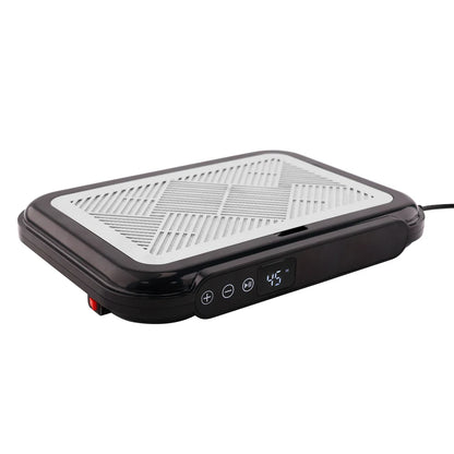 Powerful Nail Dust Vacuum 2-Fan Suction Cleaner Black
