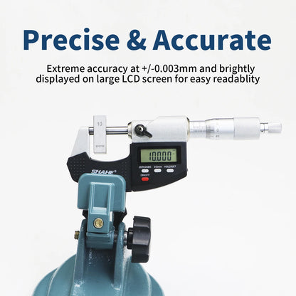 Digital Micrometer 75-100mm Electronic Outside Measuring Tool