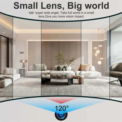 WiFi Security Square Clock Camera with Hidden Camera