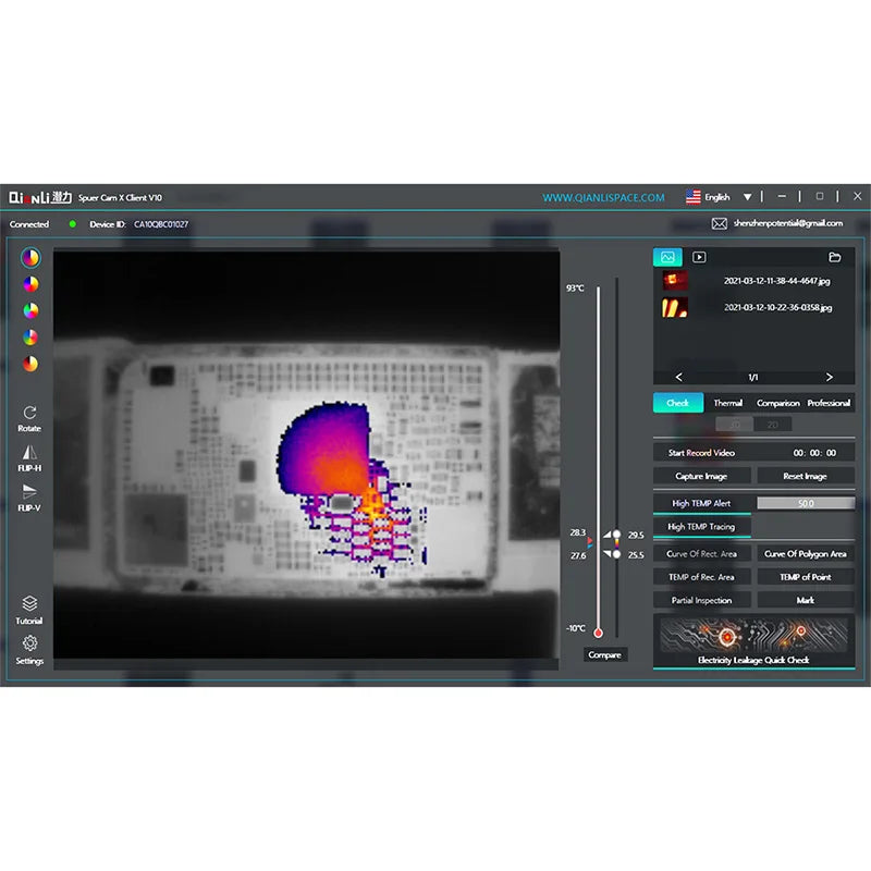 SuperCam X Thermal Camera for Quick Electronics Testing