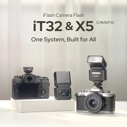 TTL Wireless Camera Flash with Magnetic Mount X5 Trigger
