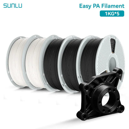 Easy-PA Nylon Filament 1.75mm 5KG Pack Black
