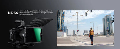 2 in 1 ND8 ND64 Lens Filter for Photography