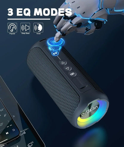 40W Portable Bluetooth Speaker 30Hrs IP7 Waterproof 2 Pack