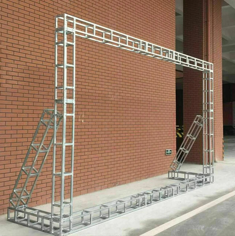 Three Piece Iron Square Truss Tower for Events and Performances