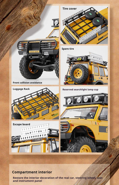 1/24 RC Crawler Range Rover 4WD Off-Road Vehicle