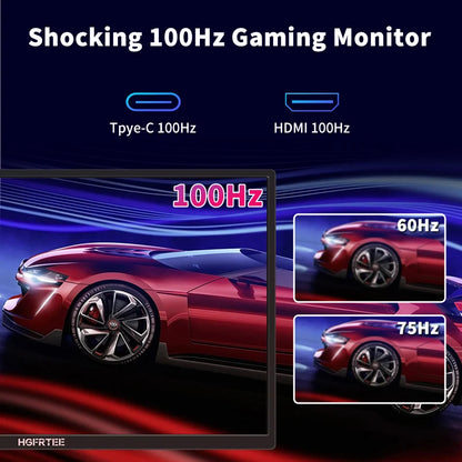 18.5" Portable Monitor with 100Hz HDR IPS Display