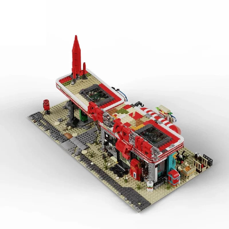 Doomsday House Modular Architecture Construction Set 2221 Pieces