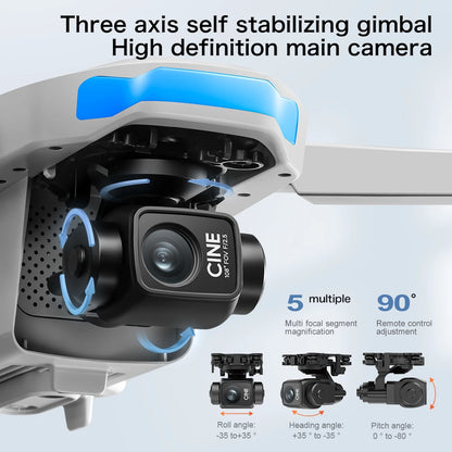 S-X1 GPS Drone 8K Camera 10KM FPV Quadcopter