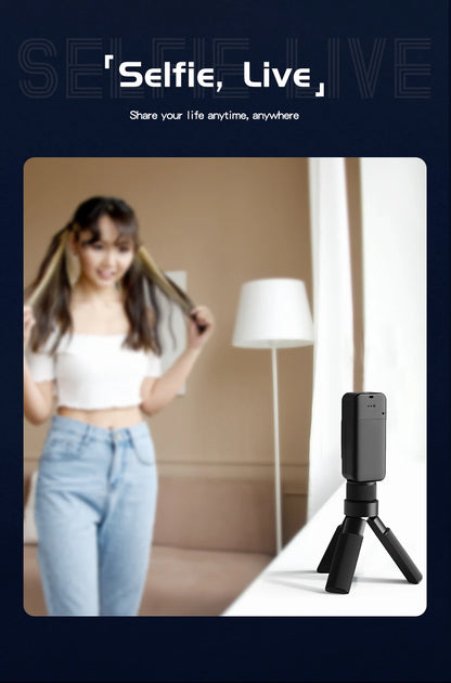 4K Waterproof Pocket Action Camera with 5G WiFi