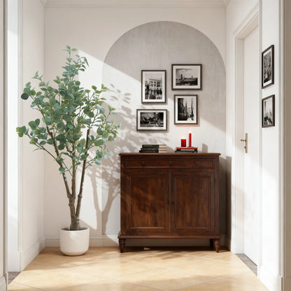 Faux Eucalyptus Plant Low-Maintenance Home & Office Decor