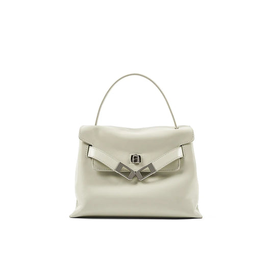 Beige Shoulder Handbag Casual Fashion Tote