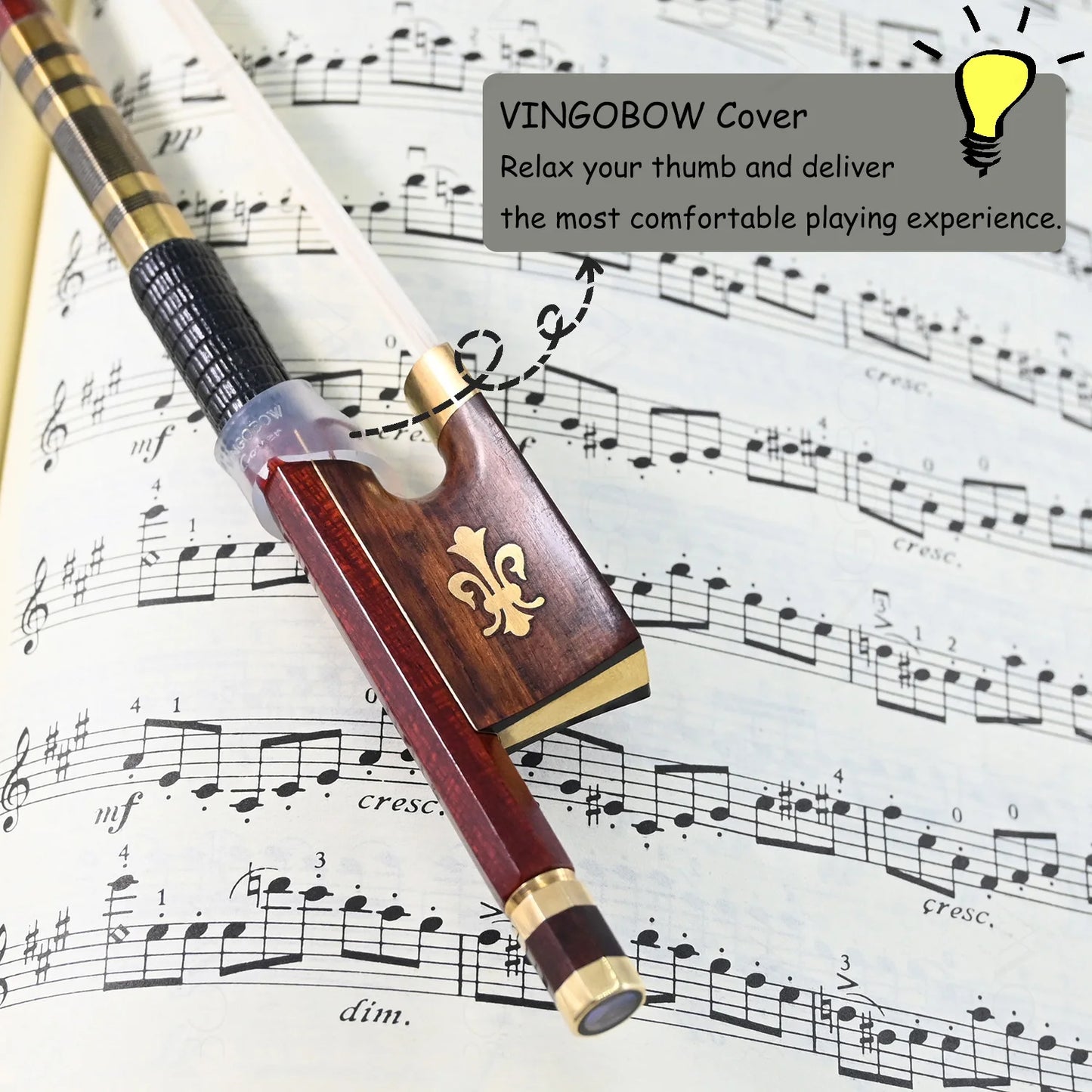 Professional 4/4 Hybrid Carbon FiberViolin Bow