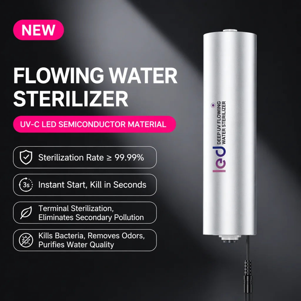 UV LED Water Filter 99.9% Reduction Under Sink System
