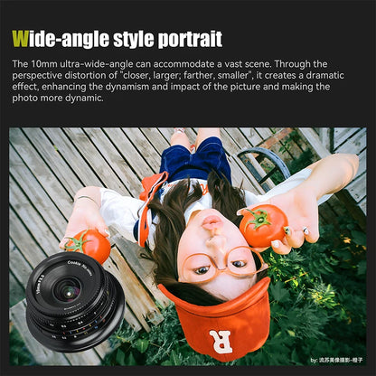 10mm Ultra Wide Angle APS-C E-Mount Lens