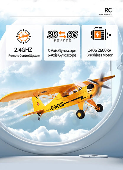 Brushless 5CH RC Airplane Dual Battery Mode1