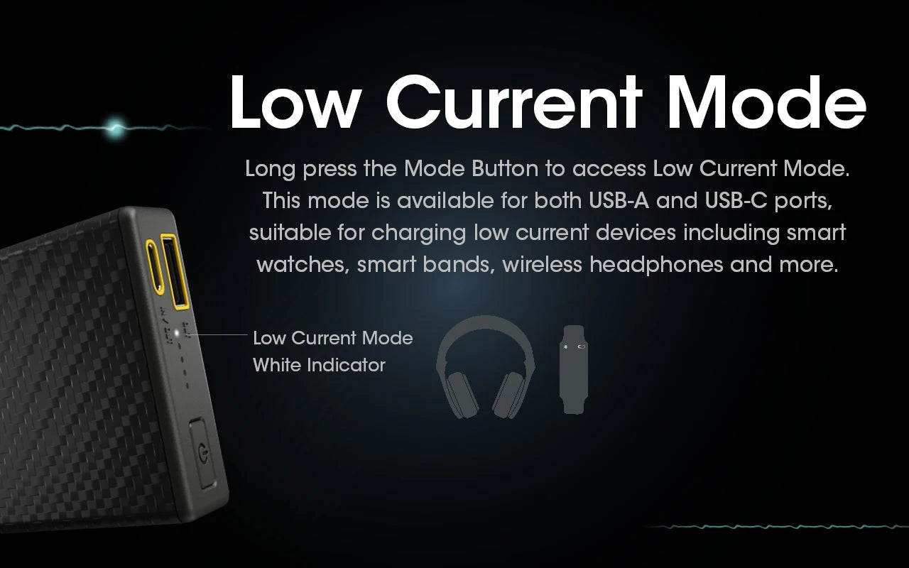 10000mAh Portable Power Bank with 20W Fast Charge