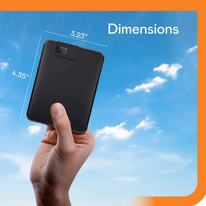 2TB Portable External Hard Drive USB 3.0