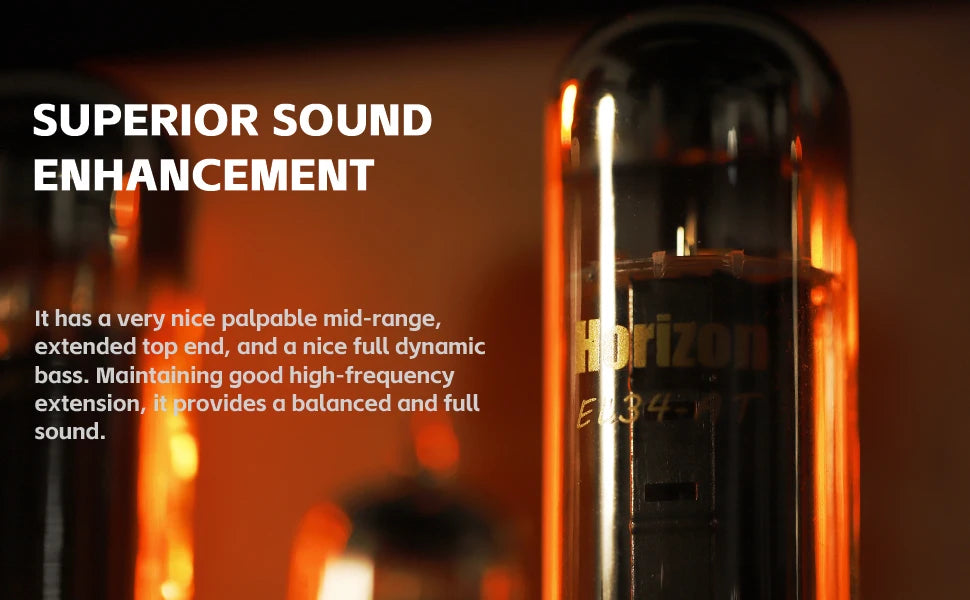 EL34 Vacuum Tubes Matched Quad HiFi Audio Amplifier