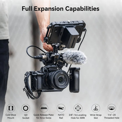 Camera Cage Kit Panasonic LUMIX S5 II with Arca Plate