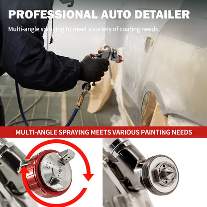 LVLP R500 Automotive Paint Spray Gun Kit 1.3-2.0mm