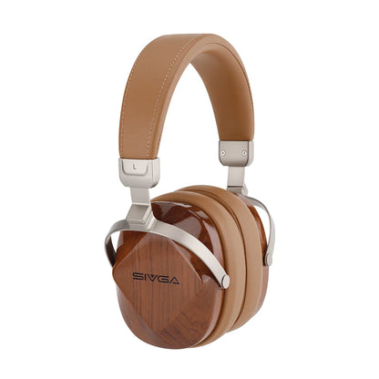 Rosewood Over-Ear HIFI Music Headphones 3.5mm
