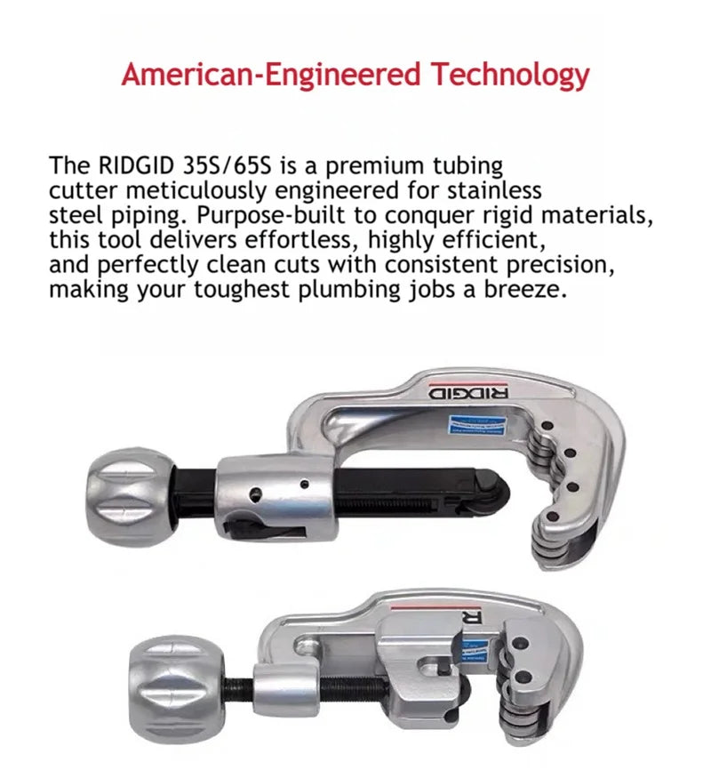 Heavy Duty Stainless Steel Pipe Cutter 6-65mm