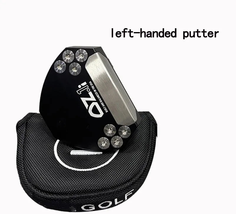 Left-Handed Golf Putter OZ1i 34 Inches Black Steel Shaft