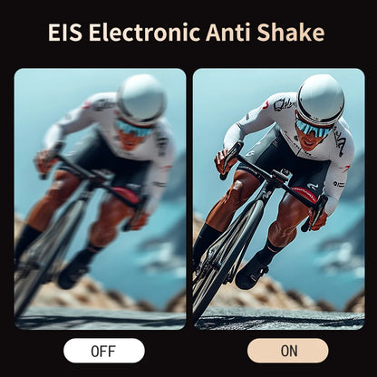 Waterproof 5K Action Camera for Bike and Helmet 32GB