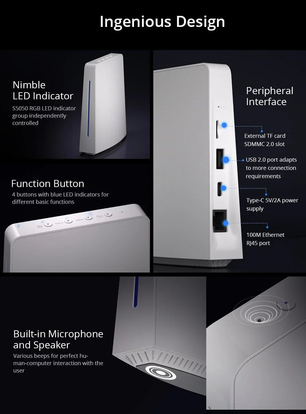 Home Automation Hub with Data Storage and Zigbee Support 4GB