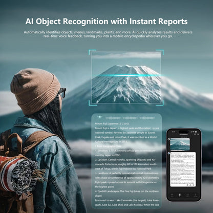 4K AI Smart Glasses with Translation and Photo Video Recording