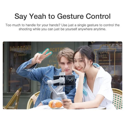 Portable 3 Axis Gimbal Combo for Smooth Video and Vlogging