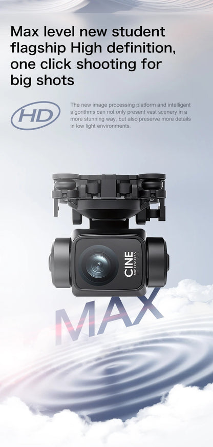 3-Axis Anti-Shake Drone with 4K HD Camera
