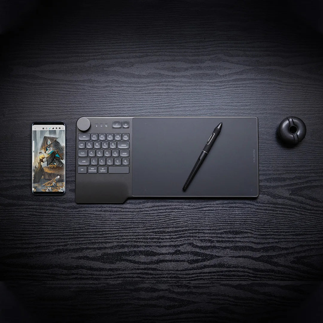 Portable Graphic Tablet with Keydial and 5 Express Keys