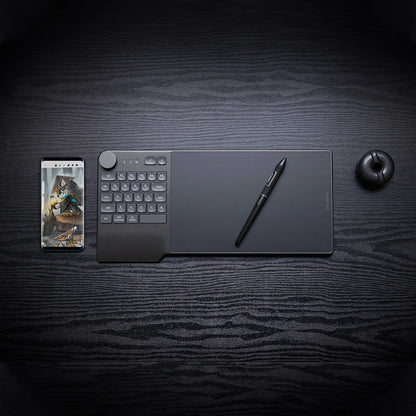 Portable Graphic Tablet with Keydial and 5 Express Keys