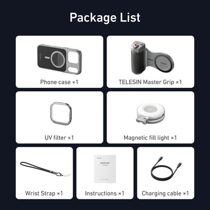 Selfie & Vlog Grip All in One iPhone 17 Pro