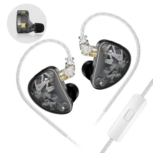 Tunable 12 Balanced Armature Earphones with Mic