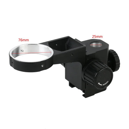 7X-45X Continuous Zoom Trinocular Microscope Head with 25mm Mount